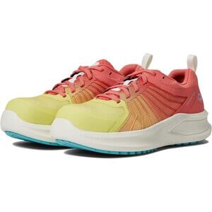 Wolverine Size 7 M Sherbet/White Bolt DuraShocks Work Shoes Carbon Max Toe P7-15